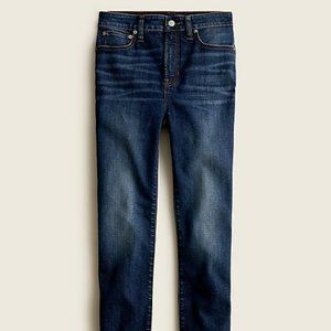 J. Crew 10" highest-rise toothpick kean in Blue Harbor wash size 27